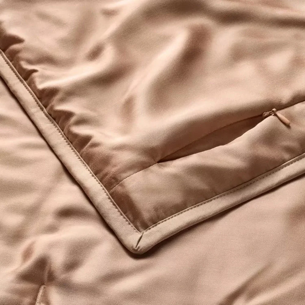 King Rayon from Bamboo Quilt Pillow Sham Light Adobe Clay - Casaluna™